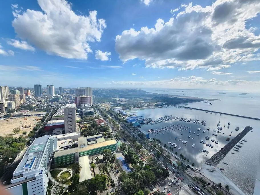 1Br W/Balcony Gorgeous Manila Bay Sunset And Yacht Club View Appartement