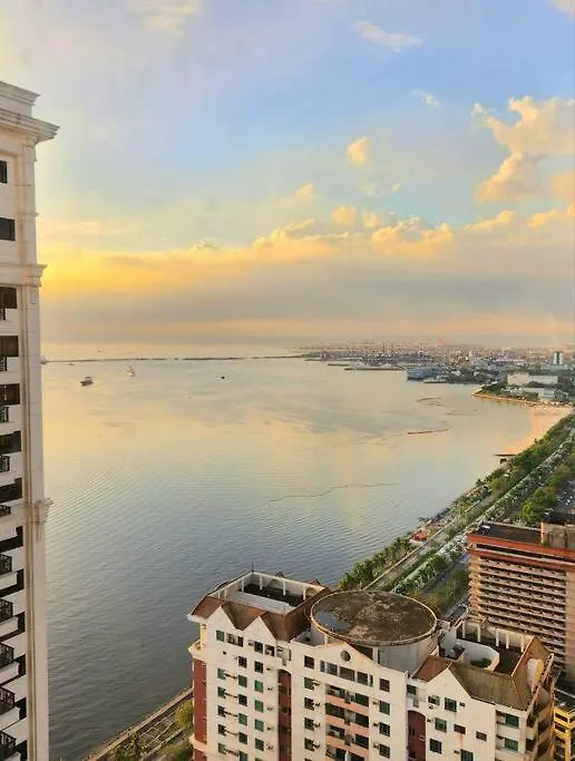 1Br W/Balcony Gorgeous Manila Bay Sunset And Yacht Club View Apartment